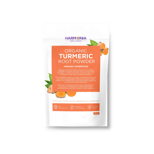 Harmoonia Wellness Organic Turmeric Root Powder 100g